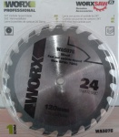WA5076 pílový kotúč na drevo 120 mm, 24 z, TCT