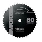 WA5077 pílový kotúč na drevo/kov  60z,  115 mm, HSS