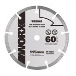 WA5078 diamantový kotúč segmentový 115 mm