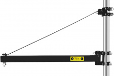 OR-999/750  Otočné závesné rameno pre lanové navijáky 750mm 999kg Ø48 mm