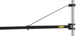 OR-300/1100  Otočné závesné rameno pre lanové navijáky 1100mm/300kg 750mm/600kg Ø48mm